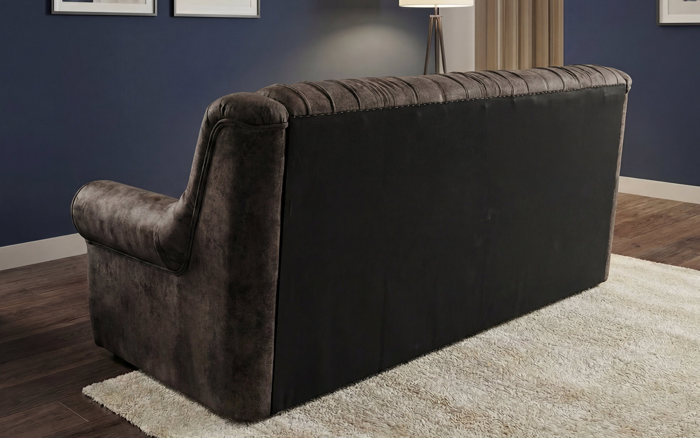 Canapea extensibila Imperial, maro inchis  5